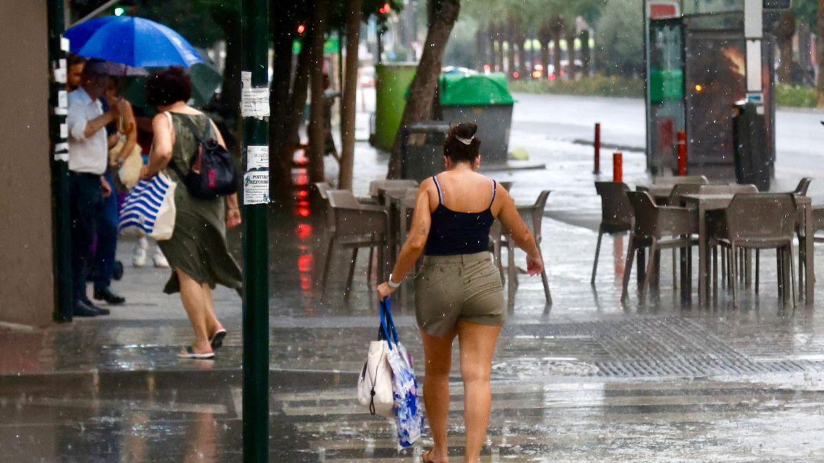 La Aemet abre la puerta a las lluvias este miércoles en la Región mientras las máximas comienzan a bajar (1)