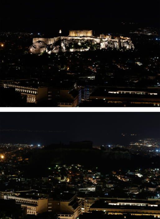 Earth Hour in Greece