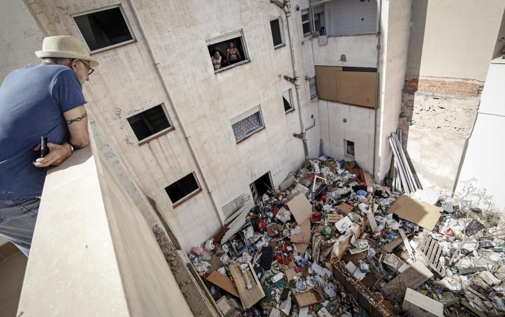 Edificio okupa en Alicante