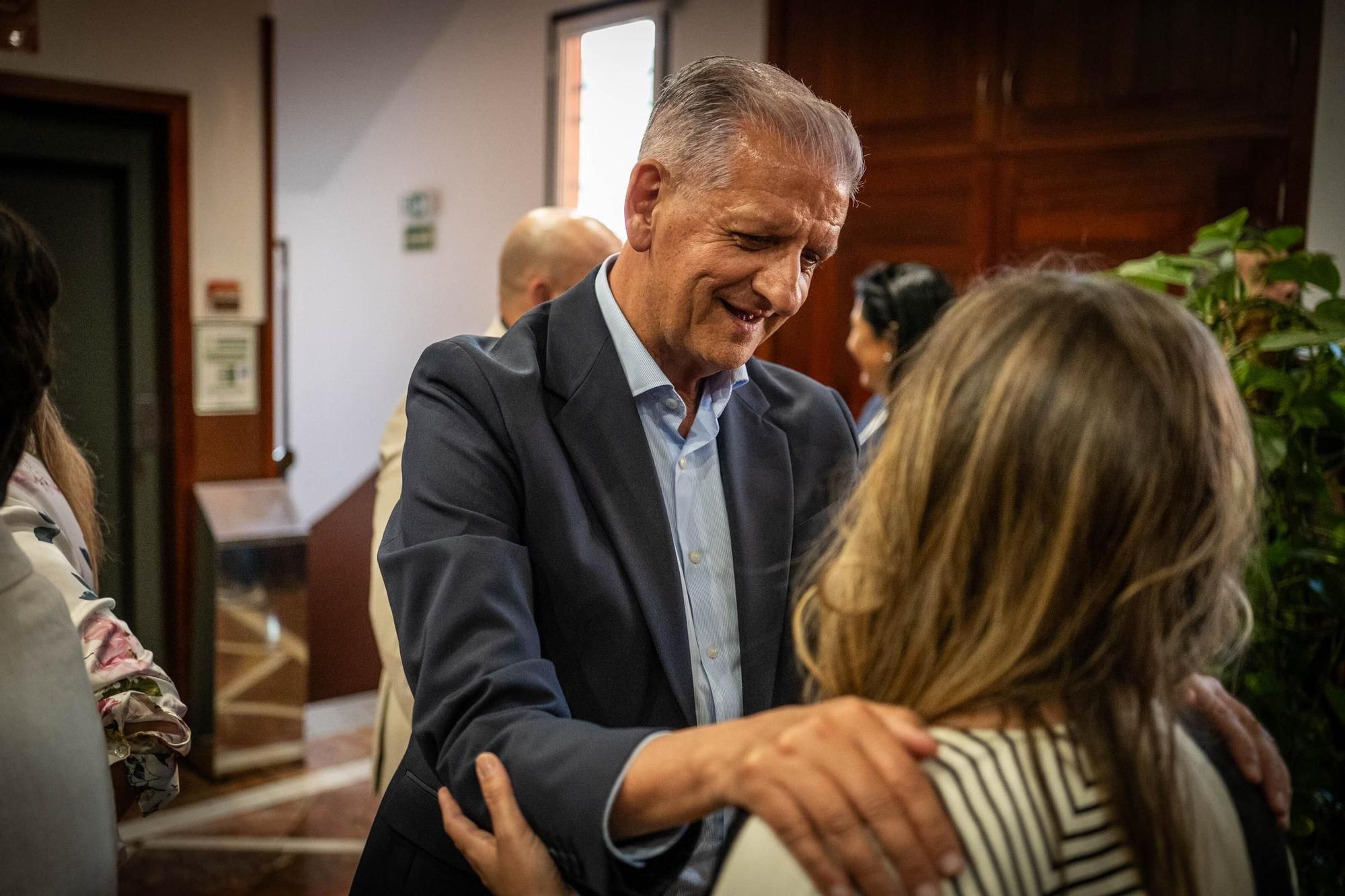 Norberto Padilla toma posesión como nuevo alcalde de Tegueste