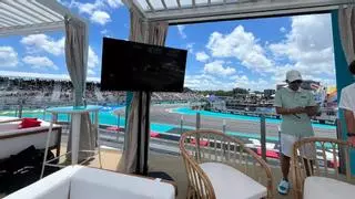 'Atraco' en la F1 de Miami: 180 dólares por unos nachos en zona 'VIP'