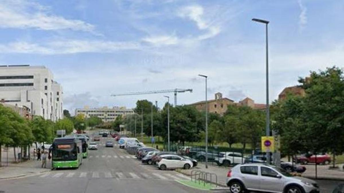 Punt on va tenir lloc l'accident
