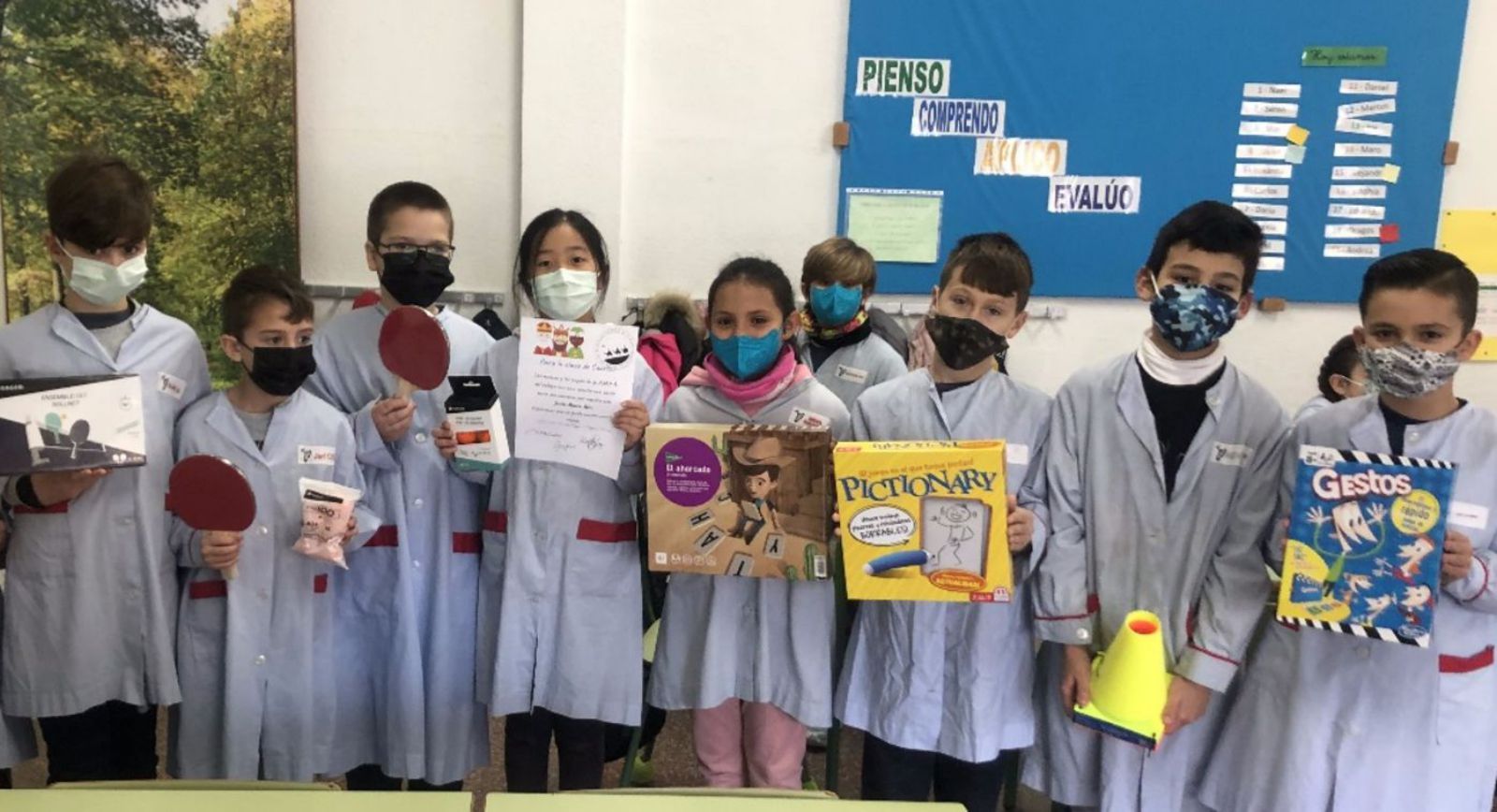 Regalos para compartir y jugar juntos en el colegio Jesús-María de Asís