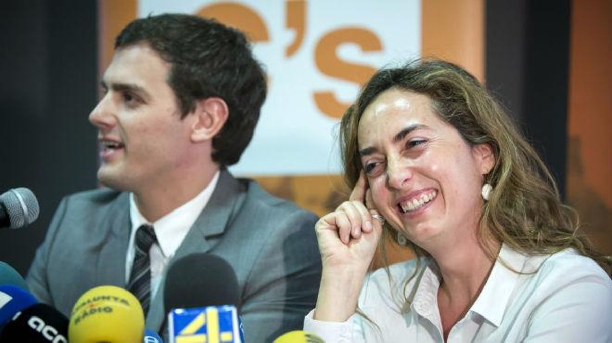 Albert Rivera, en la presentació de la candidatura de Ciutadans a la Generalitat Valenciana.