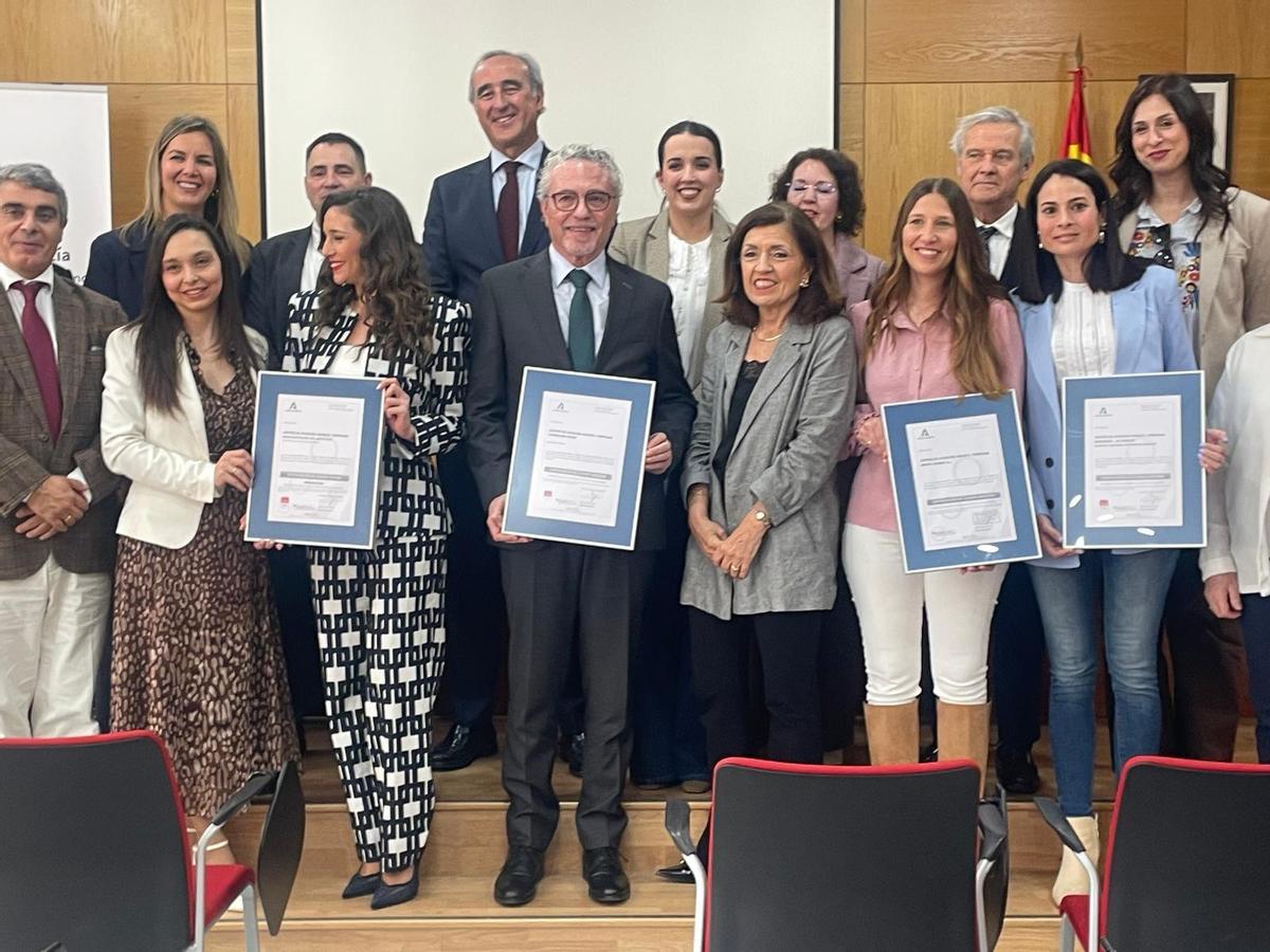 Cuatro CAIT de Córdoba logran la certificación de calidad de la ACSA en niveles avanzado y óptimo.