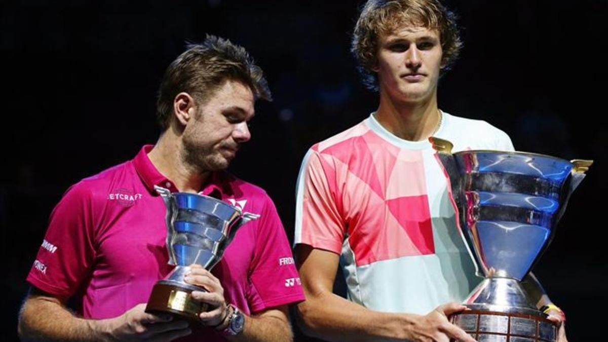 Alexander Zverev ha abierto, con 19 años, su palmarés en el circuito profesional a costa de Stan Wawrinka