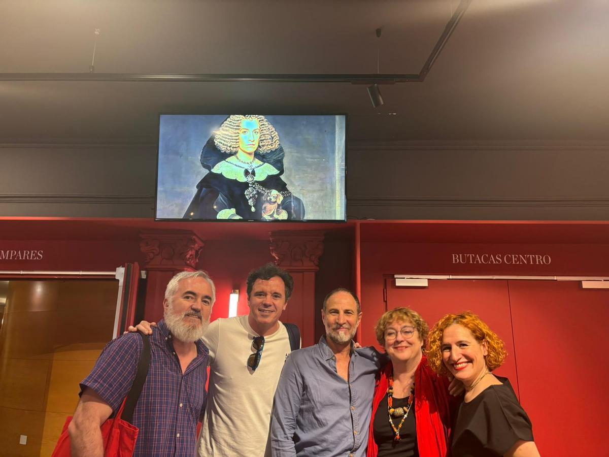 Teatro del Temple, este martes en el Teatro de la Comedia.