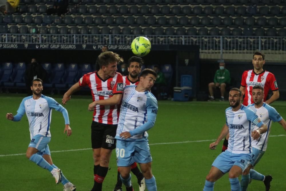 Partido de la Liga SmartBank: Málaga CF - Logroñés.