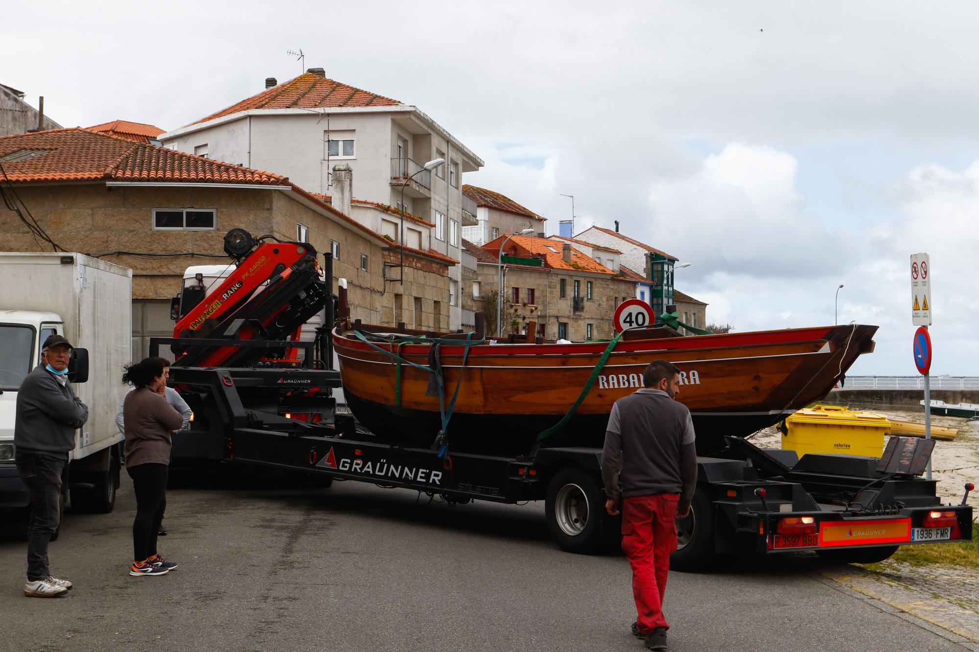 A Rabandeira volve bicar as augas do mar de Arousa