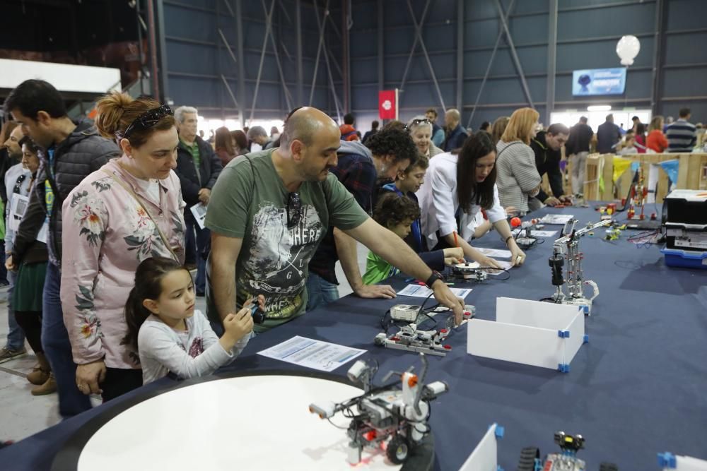 Liga de Robótica en la Feria de Muestras