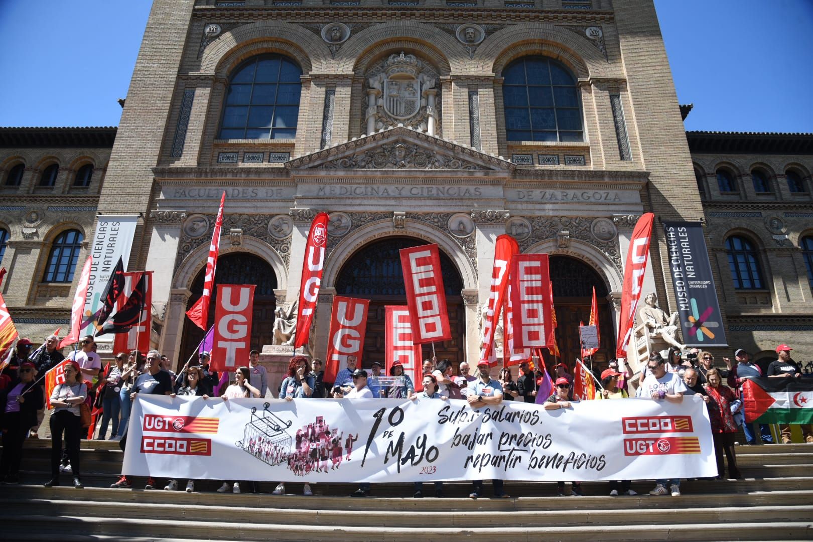 Zaragoza clama por las subidas salariales el 1 de mayo