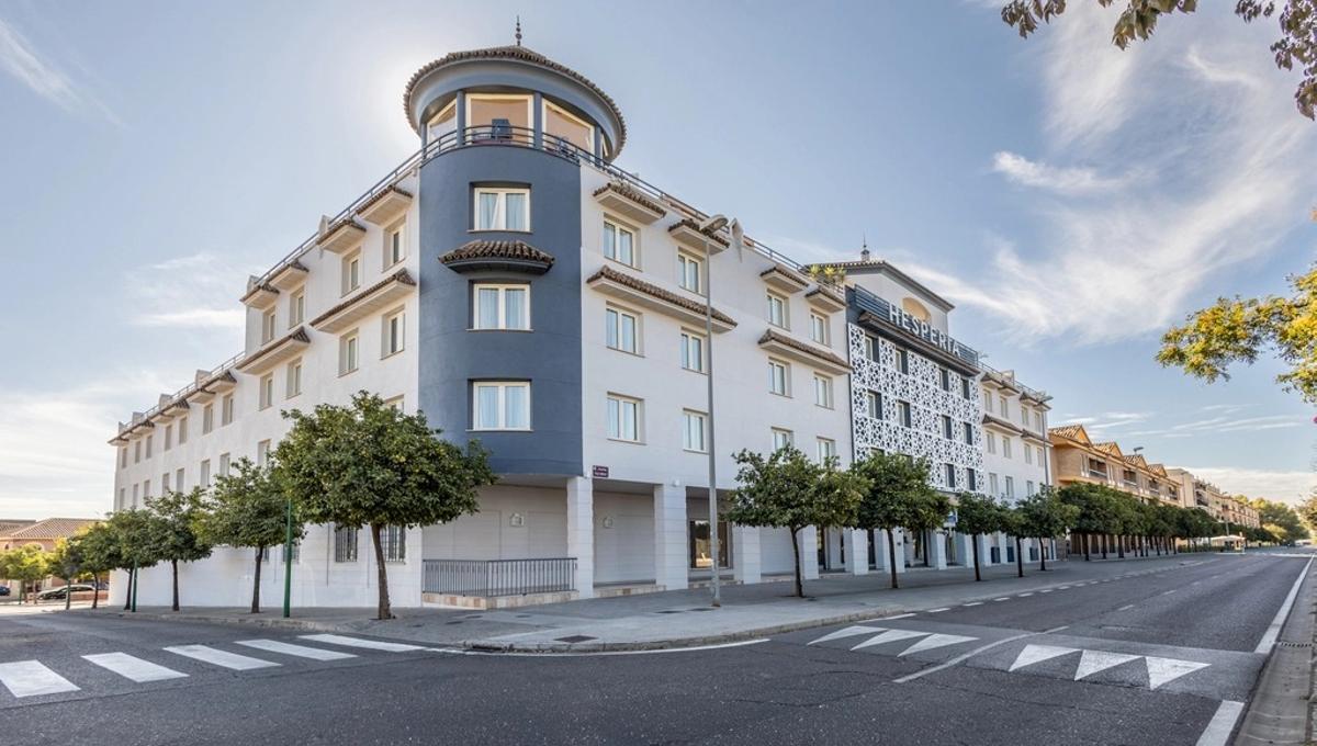 Fachada del Hotel Hesperia Córdoba.