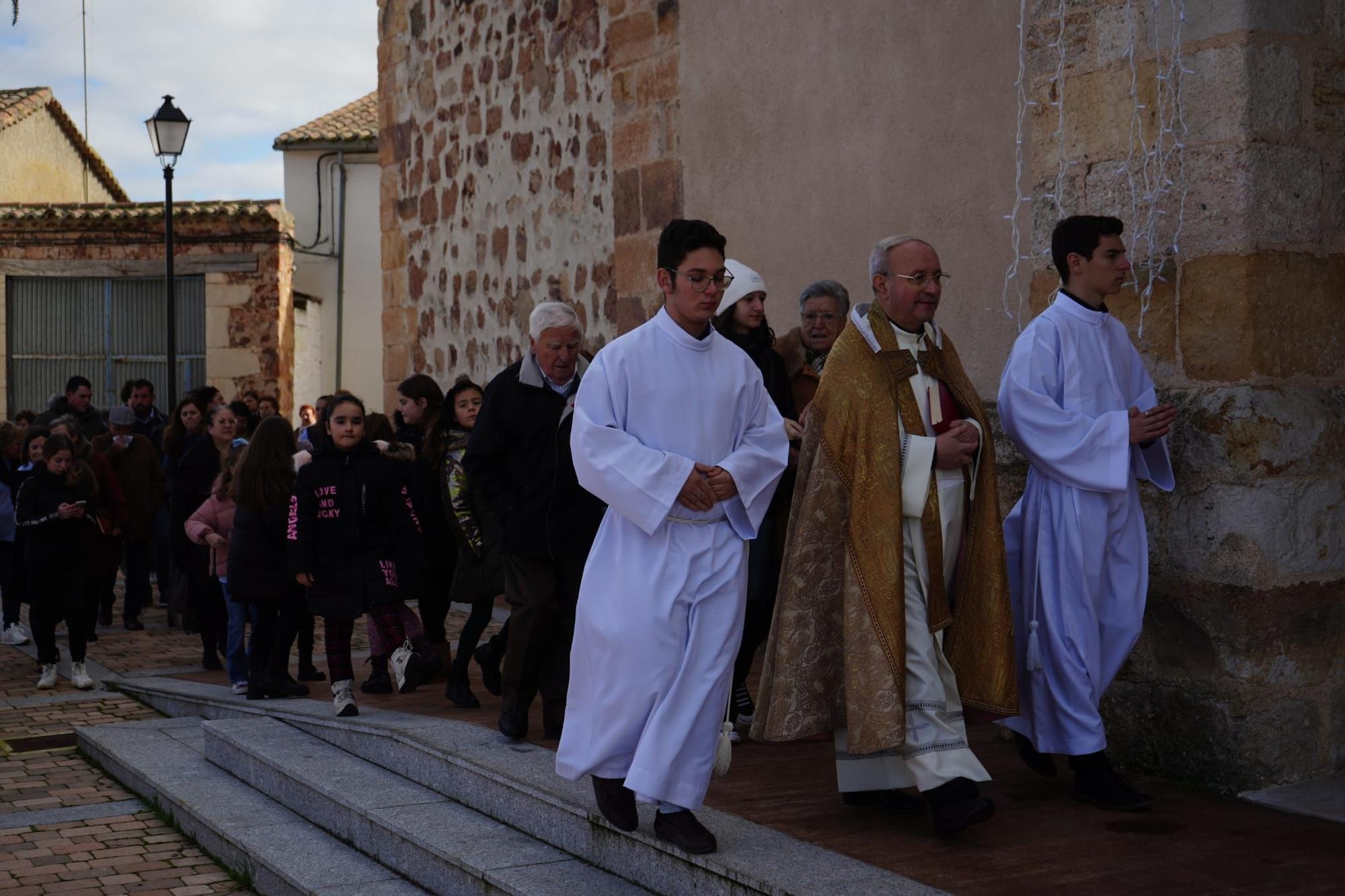 GALERÍA | Así celebran San Antón en Monfarracinos: quintas, animales y bendiciones