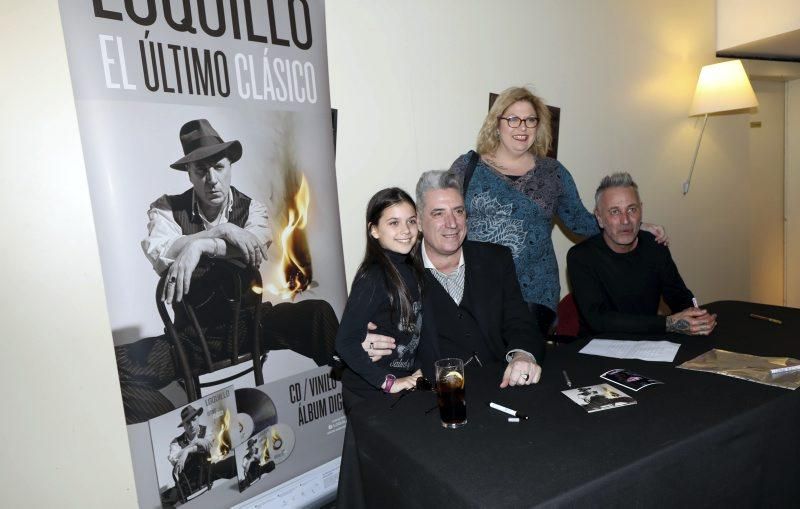 Firma de disco de Loquillo y Laurent Castagnet en Fnac