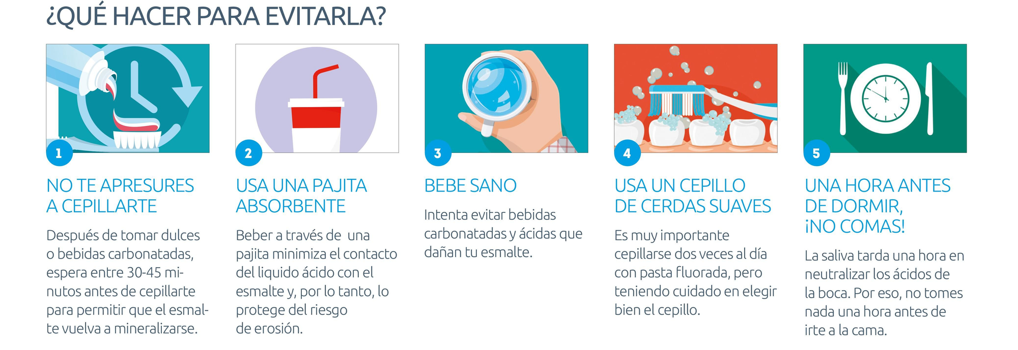 Consejos para evitar la sensibilidad dental