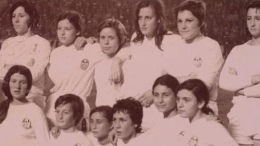 Merchina Peris, la primera mujer que marcó en Mestalla