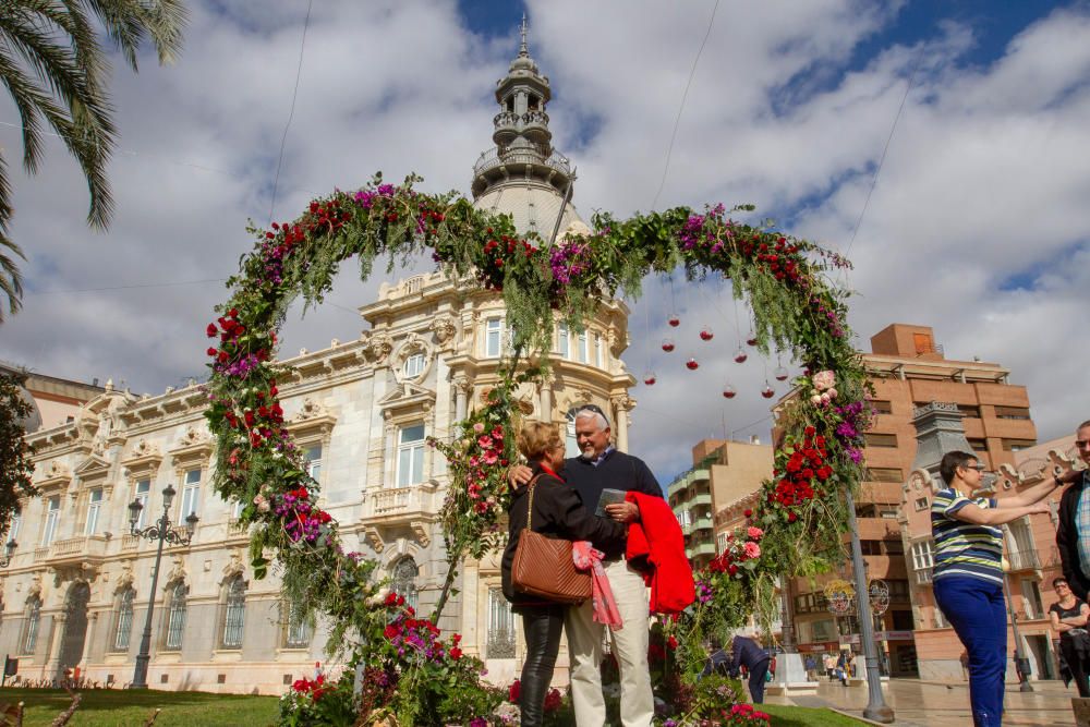 Cartagena celebra con besos el día de San Valentín