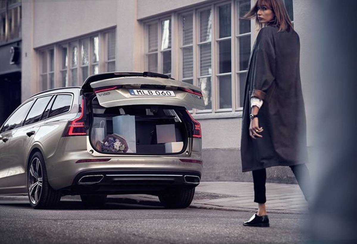 El maletero del Volvo V60