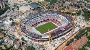 El Barça podrà mantenir les obres 24h al Camp Nou en el compte enrere per a l'estrena