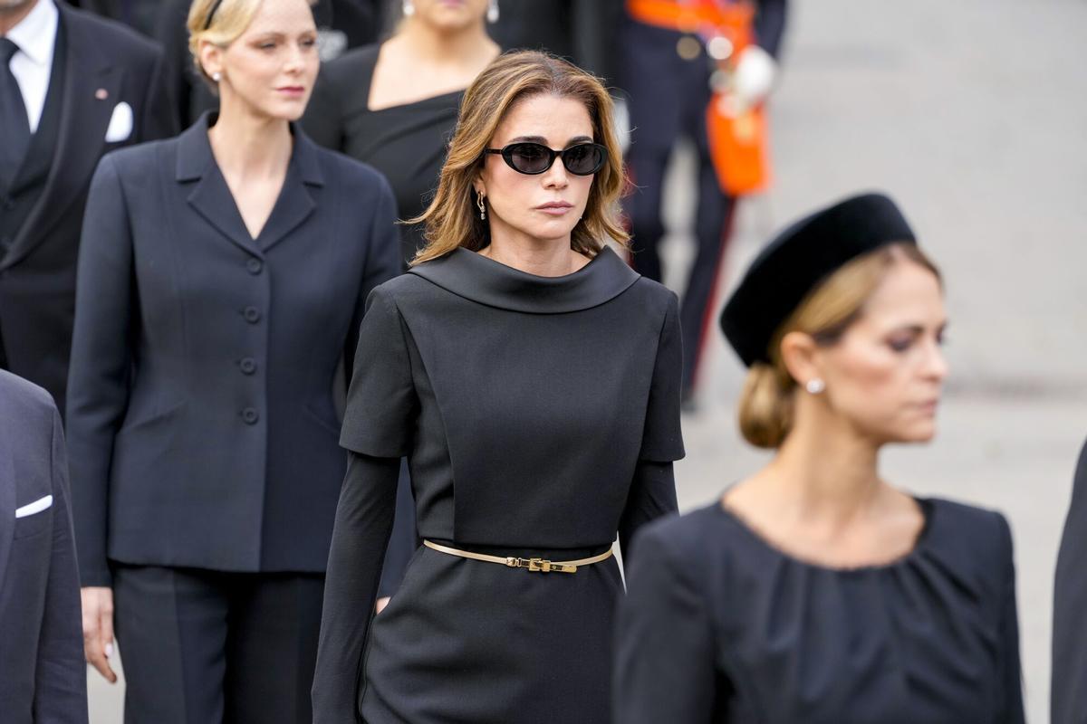 La reina Rania de Jordania.