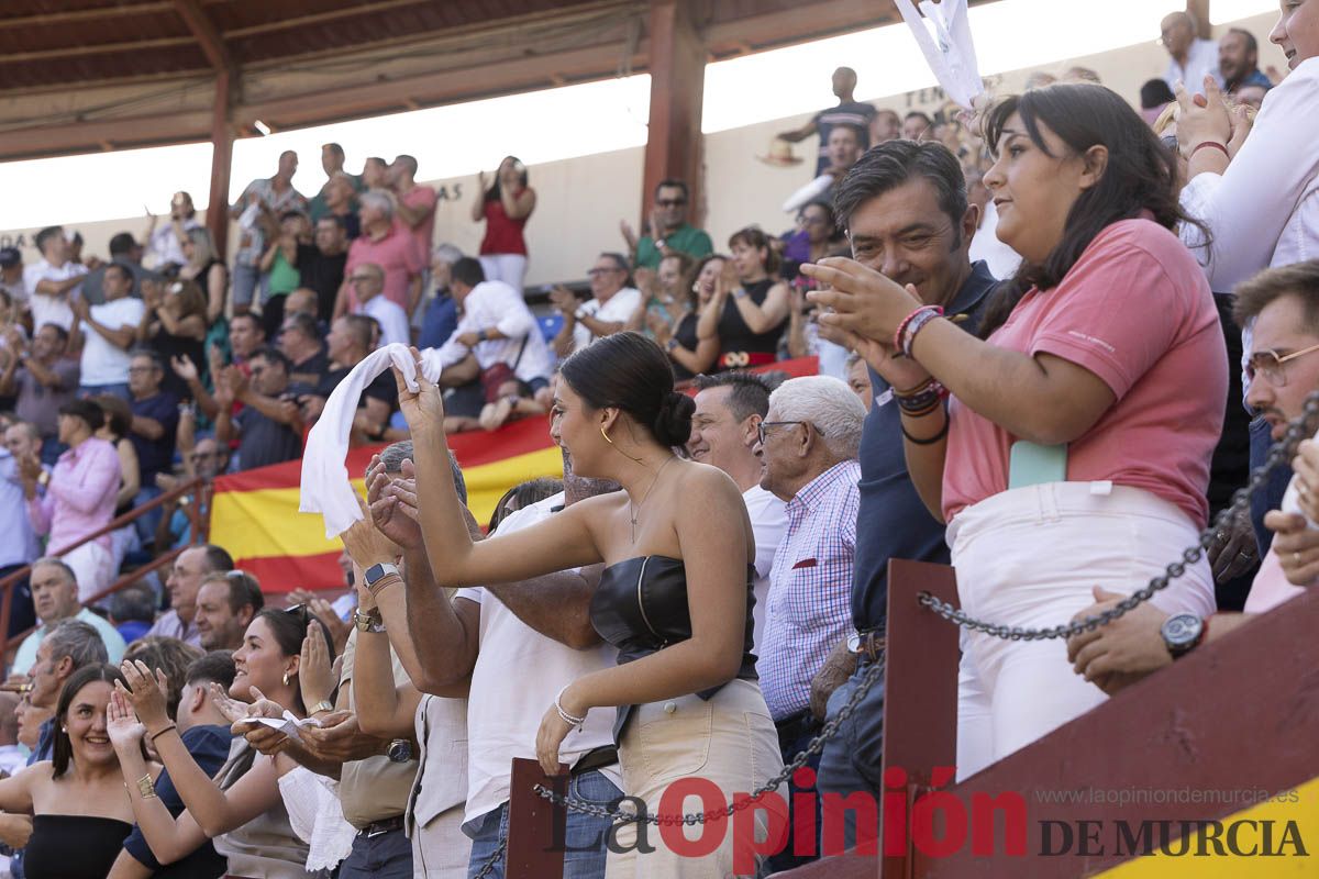 Corrida de toros en Abarán (El Fandi, Emilio de Justo, El Payo)