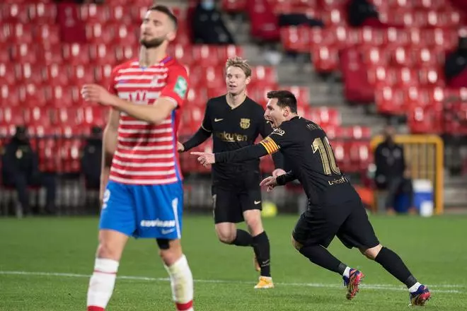 Granada - FC Barcelona . LaLiga J.18