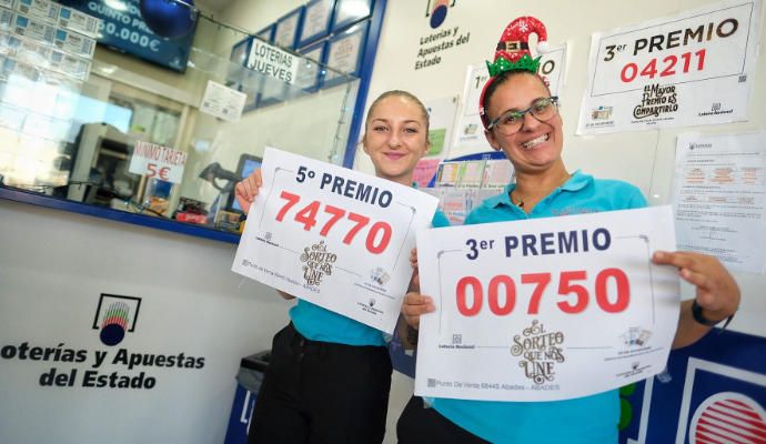 Lotería de Navidad 2019 | Tenerife celebra premios