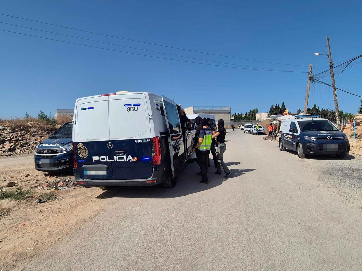 Así ha sido la operación contra el narcotráfico en Son Banya