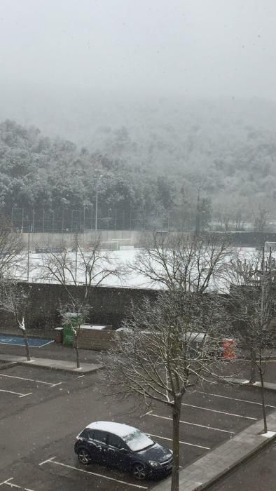 Nevades a Girona