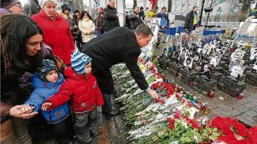 Record per als manifestants morts fa un any al Maidan