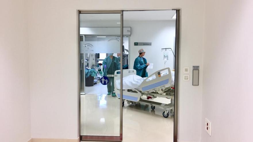 Imagen del área quirúrgica del Hospital Valle del Guadalhorce.