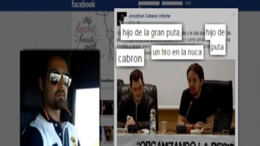 Un concejal del PP pide que le den "un tiro en la nuca" a Pablo Iglesias