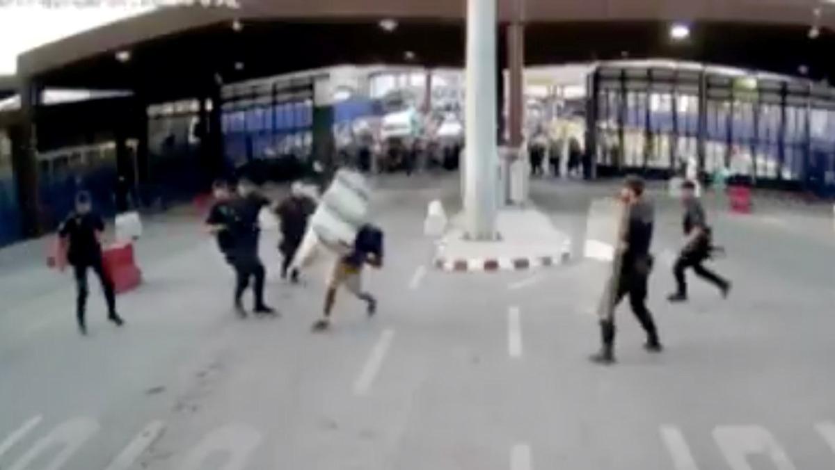 Agressió a un policia a Melilla