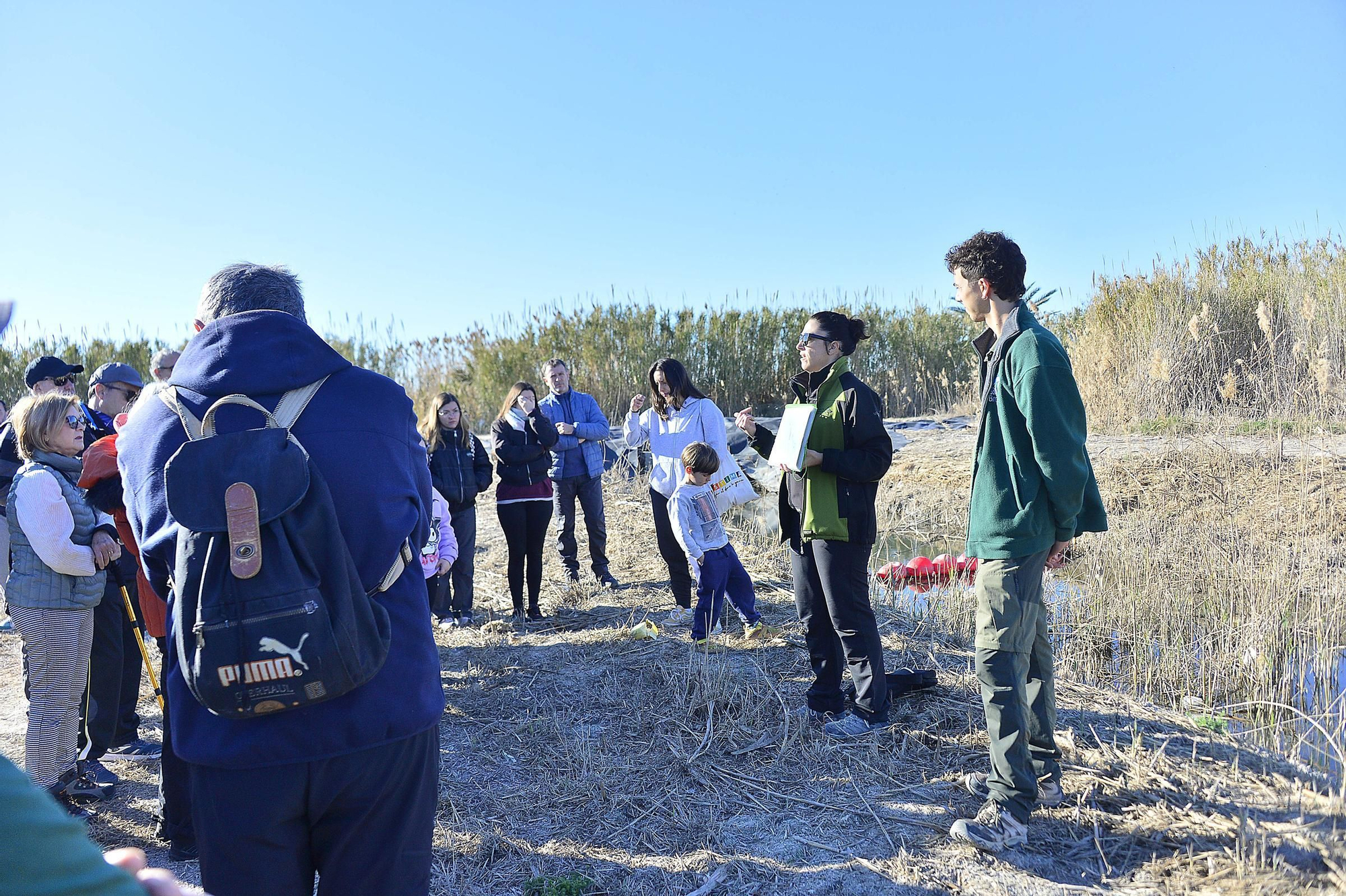 RECOGIDA DE RESIDUOS Y RUTA ORNITOLÓGICA EN EL HONDO