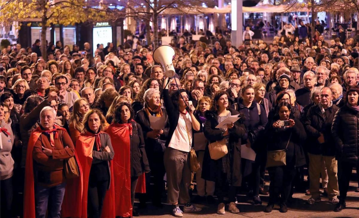 Marcha contra la violencia de género