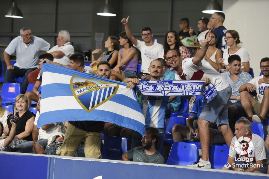 SD Huesca - Málaga CF, en imágenes