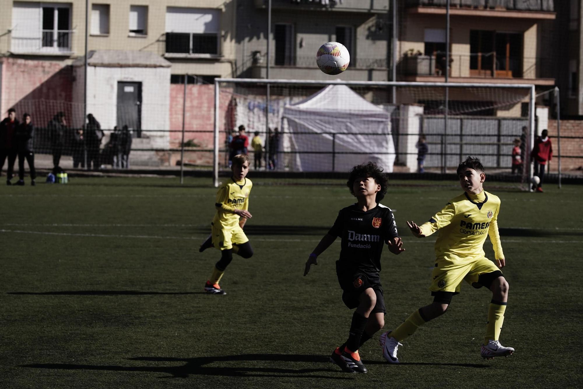 Imatges de la desena edició del torneig Ciutat de Berga de futbol-7 benjamí