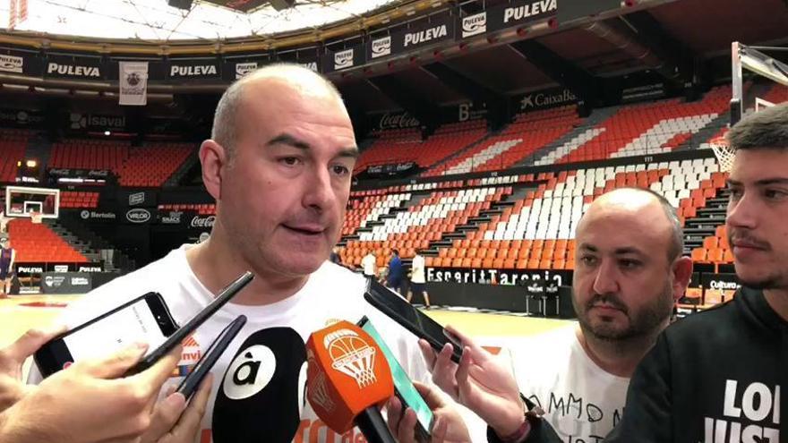 Ponsarnau, sobre el Maccabi-Valencia Basket