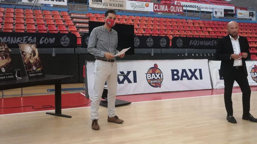 El Baxi Manresa va presentar la nova campanya d&#039;abonats que comença dilluns que ve