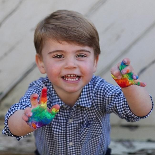 Louis de Cambridge fotografiado por Kate Middleton