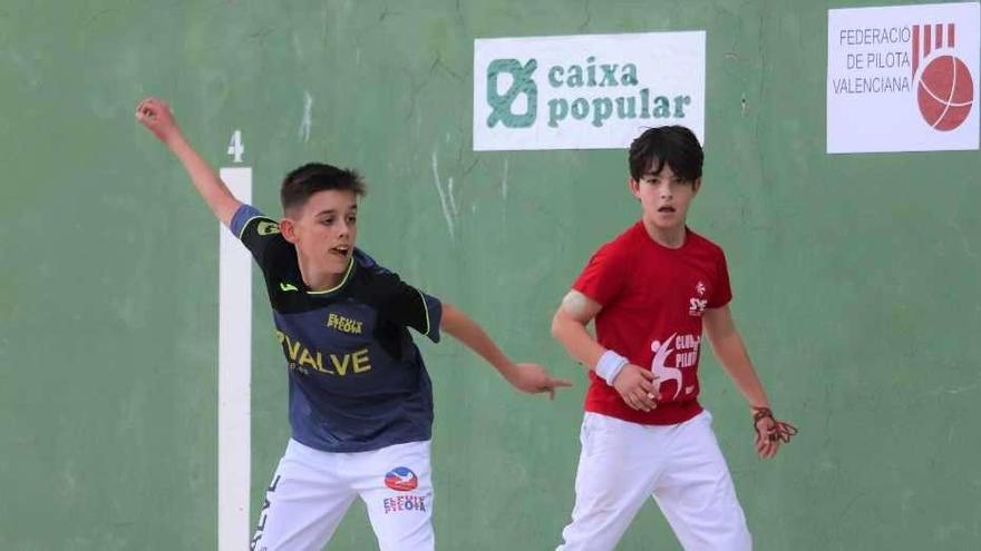 Més de 300 xiquets jugaran els JECV de Frontó Individual aquest cap de setmana