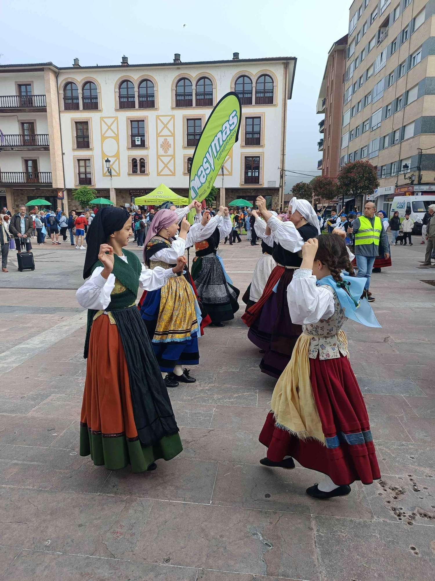 En imágenes: Así fue la última etapa de la XLV Marcha a pie del Centro Asturiano de Oviedo al santuario mariano de Covadonga,