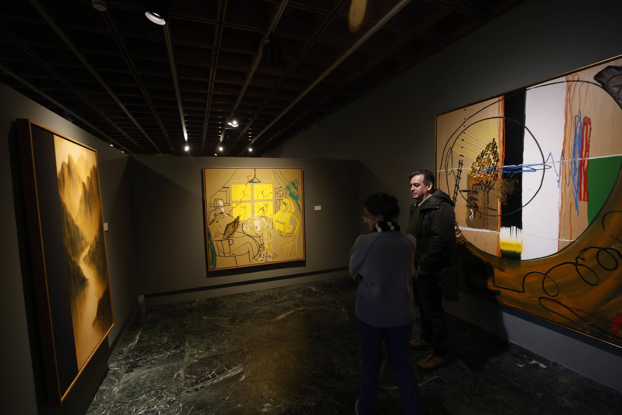 Exposición en el Museo Evaristo Valle.