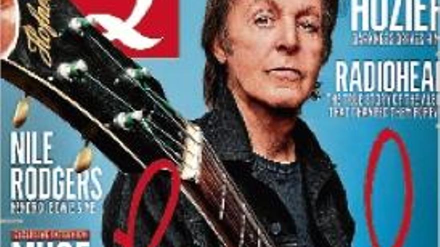 Així es veu Paul McCartney a la portada de la revista QMagazin