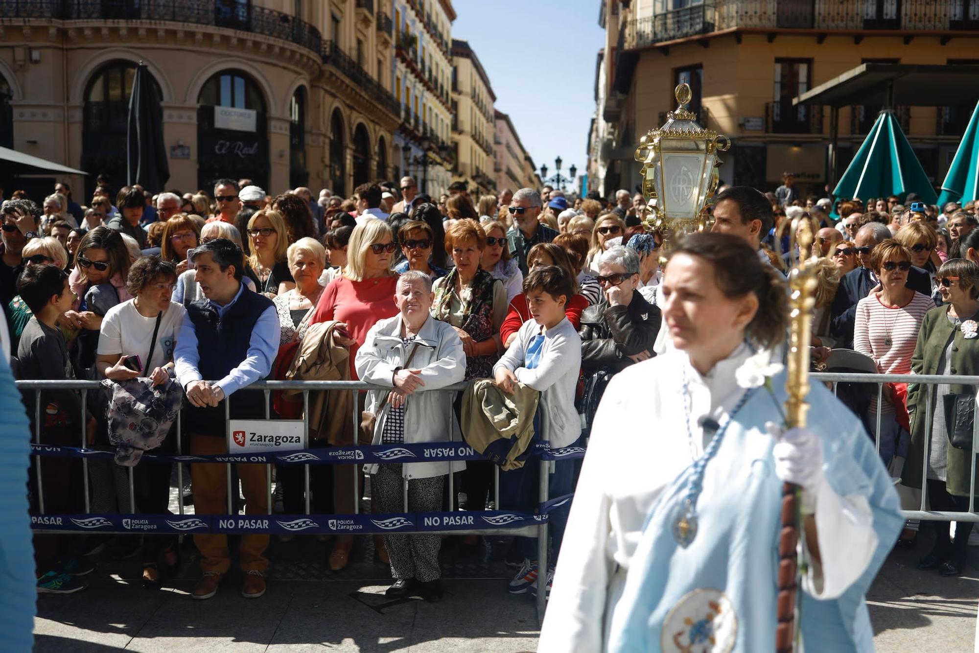 En imágenes | Procesión del Domingo de Resurrección en Zaragoza