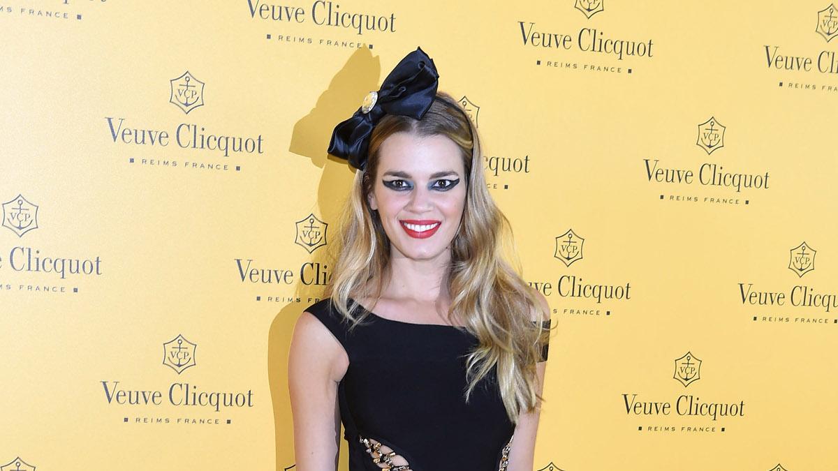 Miriam Pérez en la fiesta Veuve Clicquot Yelloween