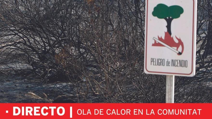 Directo: incendio en Valencia y ola de calor.