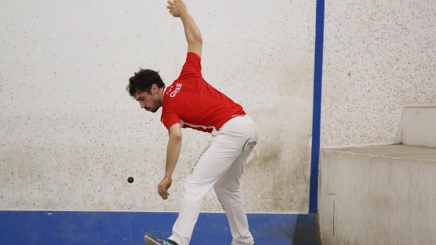 Pilota en estat pur al trinquet de Benissa