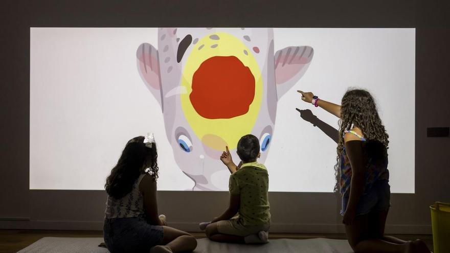 "El racó de llum i color" de l’IVAM per al públic infantil supera les 3.200 visites al juliol