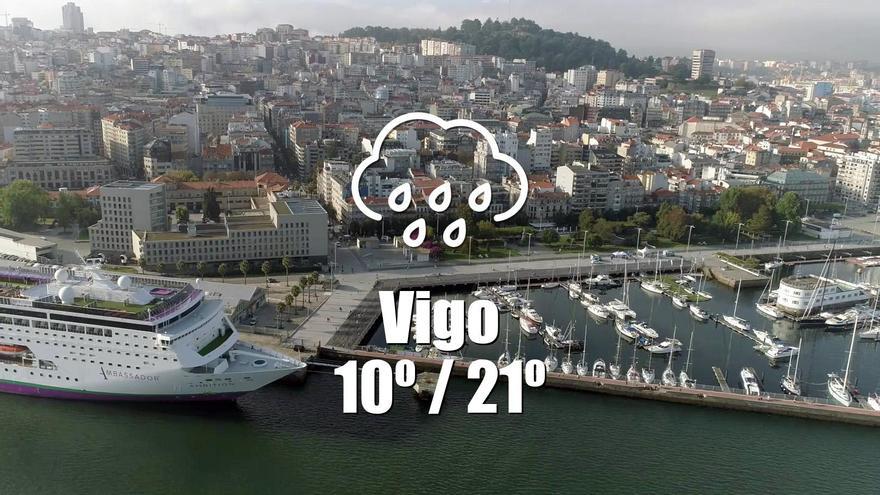 El tiempo en Vigo: previsión meteorológica para hoy, jueves 23 de mayo